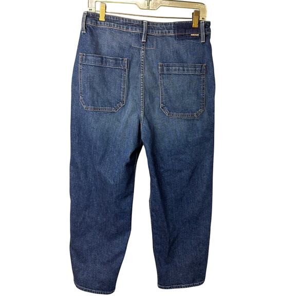 Mother Superior The Private Zip Pocket Ankle Jeans Mile High Wash SZ 29 Designer - Picture 4 of 12
